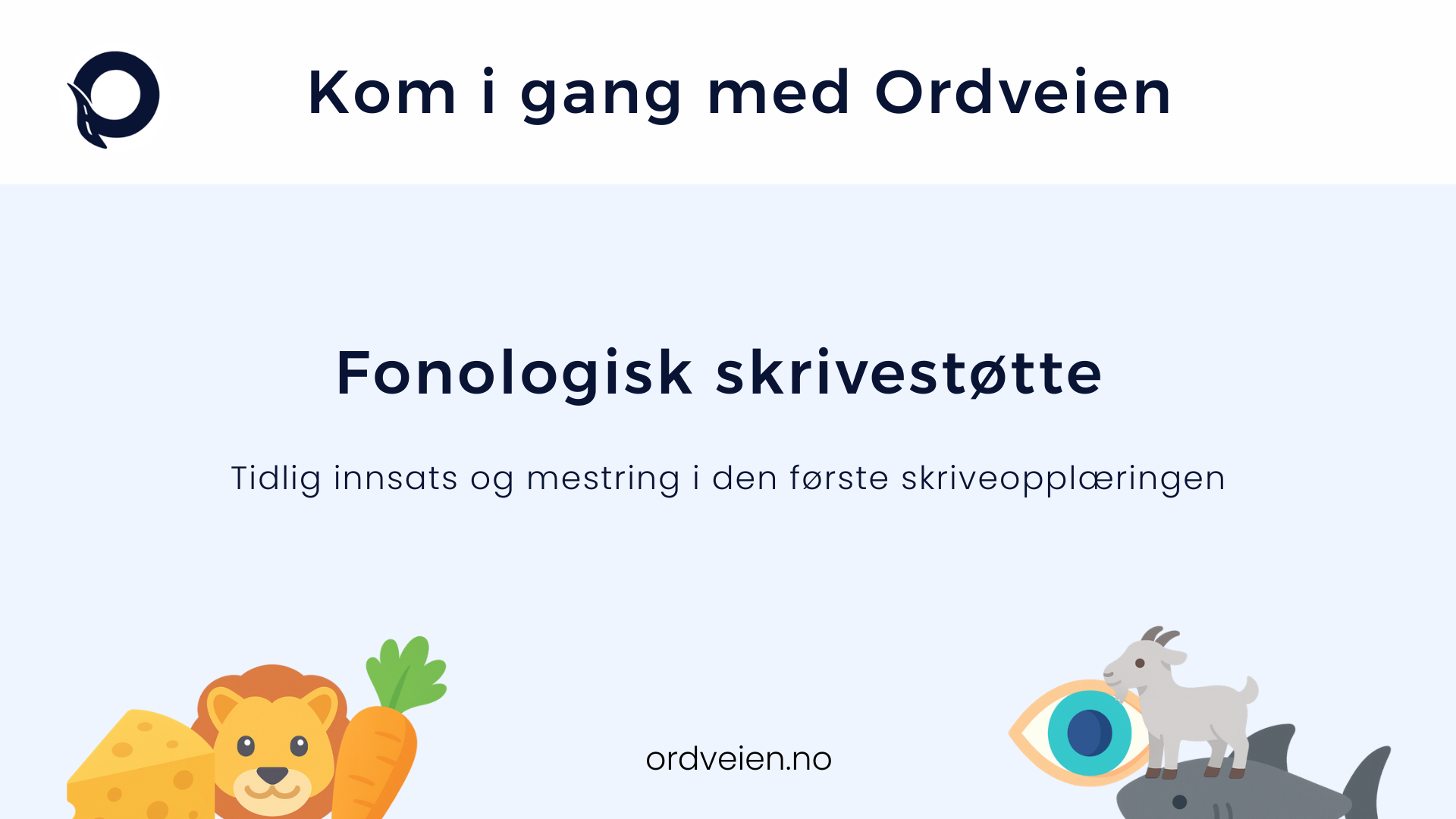 Kom i gang med Ordveien – side 1